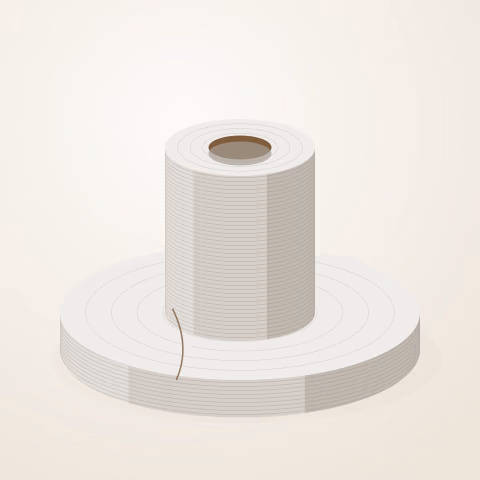 Detalle del poste de tornillo de una carcasa impresa en 3D